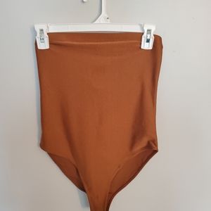 Forever 21 size large bronze bodysuit